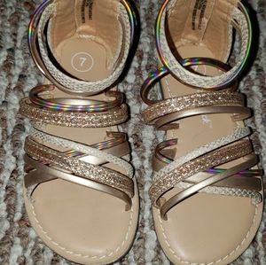 Toddler gladiator sandals